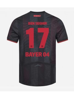 Bayer Leverkusen Eliesse Ben Seghir #17 Replika Hemmakläder 2025-26 Kortärmad
